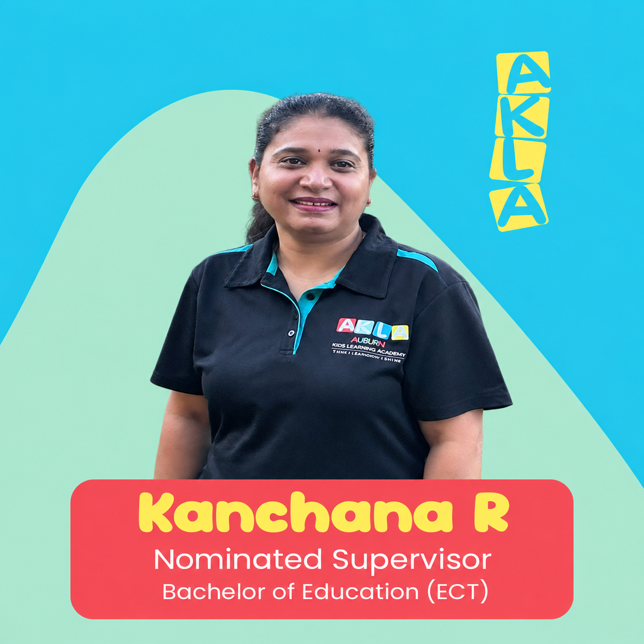 Kanchana Ravikumar from Auburn Kids Learning Academy